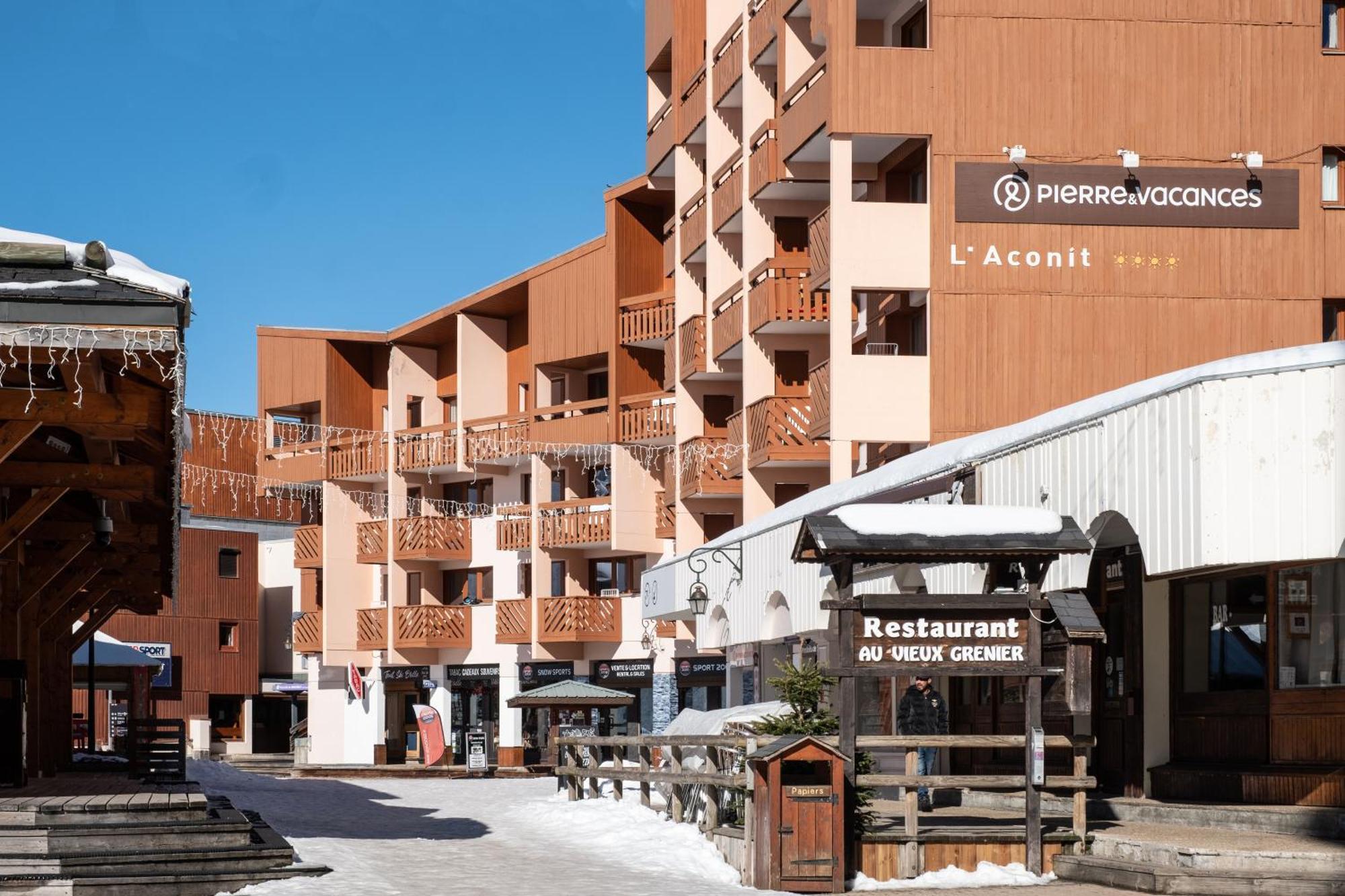 Residence Pierre & Vacances Aconit Saint-Martin-de-Belleville Exterior foto